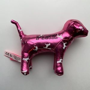 VS Pink Magenta metallic collector dog puppy print